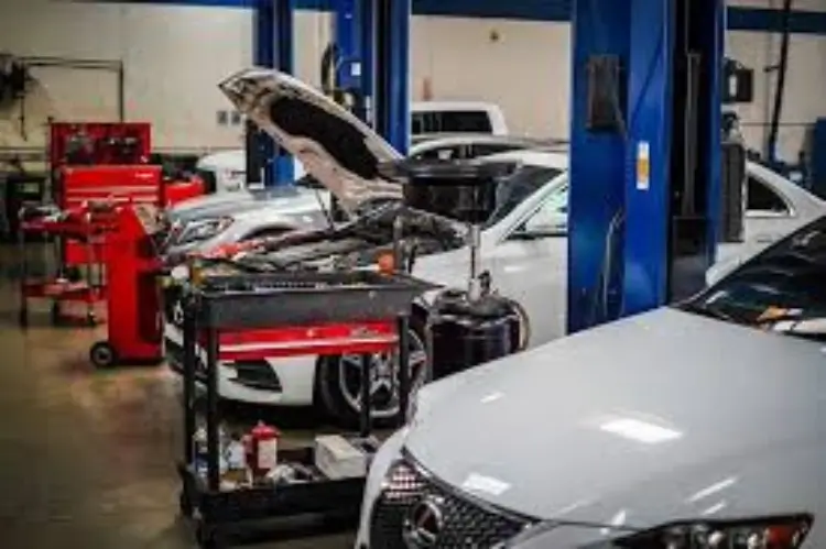 ورشة مرسيدس في جدة