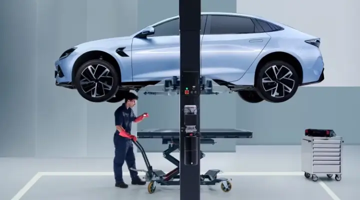 ورشة بي واي دي byd في جدة