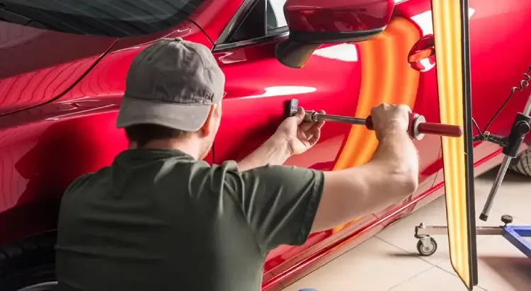 ورشة شفط صدمات وسمكرة عالبارد في جدة