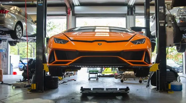 ورشة لامبورجيني في مكة خدمات احترافية 