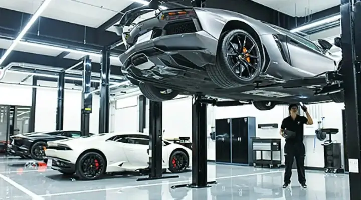 ورشة لامبورجيني في مكة