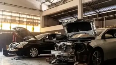 ورشة اصلاح حوادث السيارات الأمريكية في الرياض