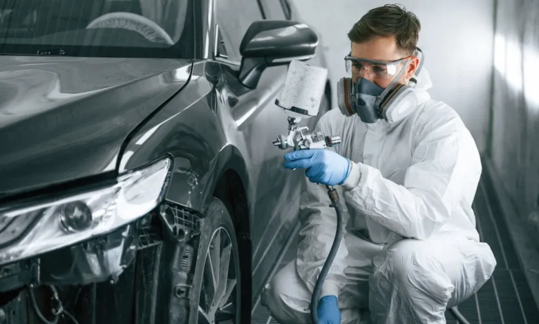 ورشة سمكرة على البارد في مكة