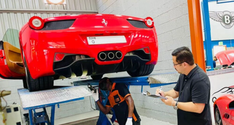 ورشة فيراري في مكة 2 ورشة فيراري في مكة