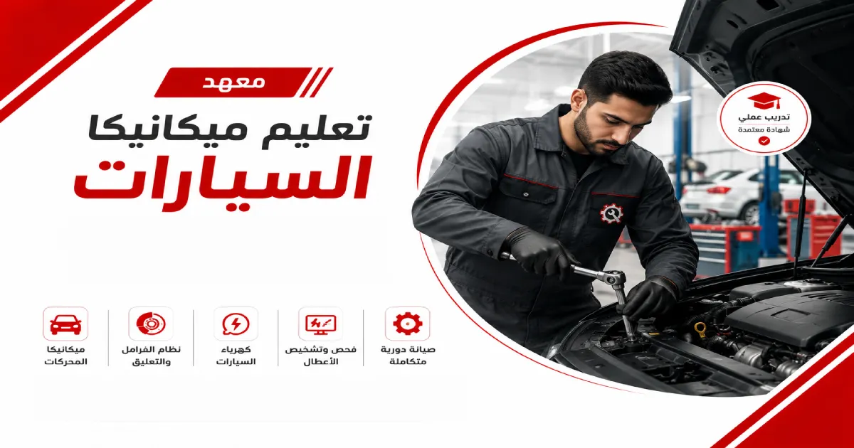 معهد تعليم ميكانيكا السيارات في السعودية